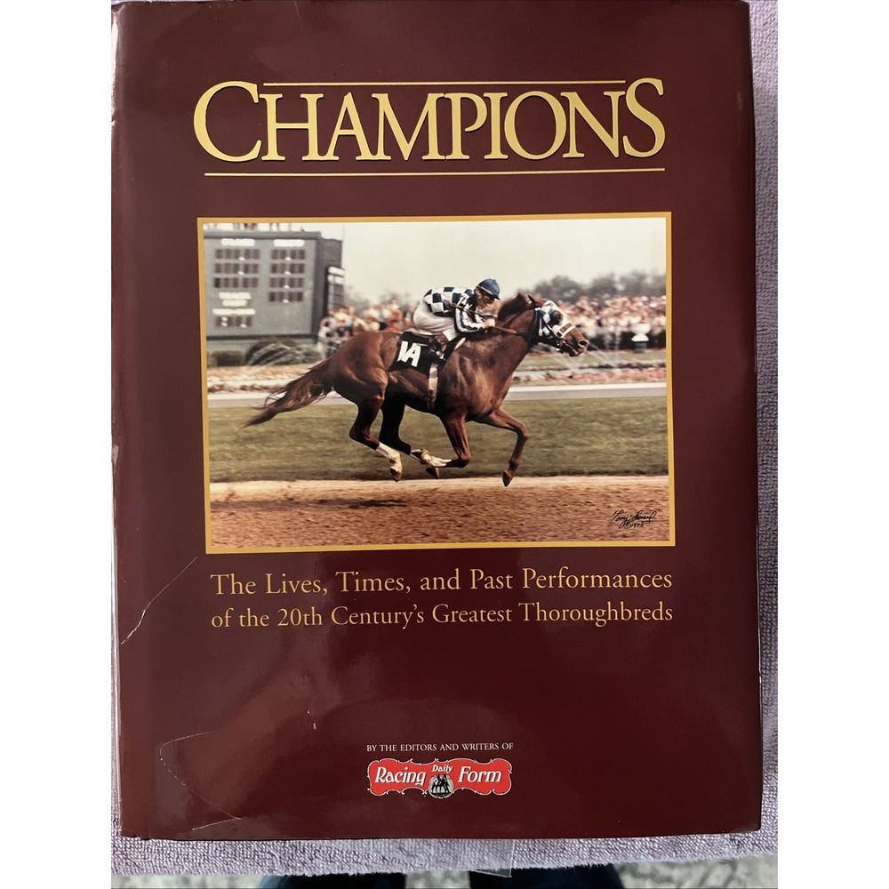 CHAMPIONS DAILY RACING FORM HARDCOVER